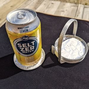 Coaster set w holder